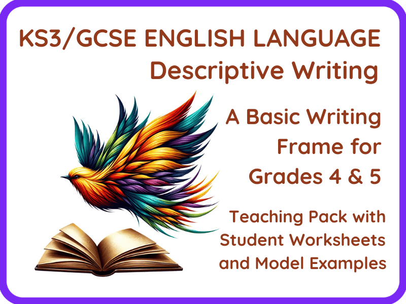 Basic Descriptive Writing Frame – KS3 & GCSE English Language