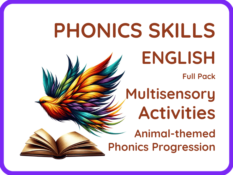 Animal-Themed Phonics Progression – Multisensory Activities